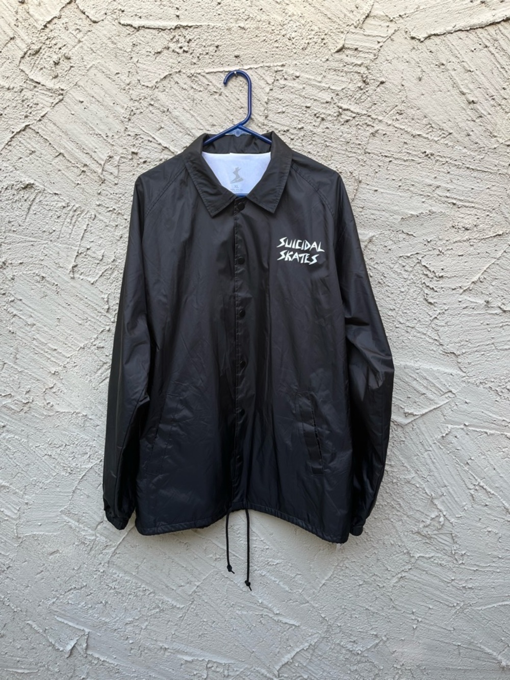 suicidal tendencies skates windbreaker punk metal black jacket dogtown XL